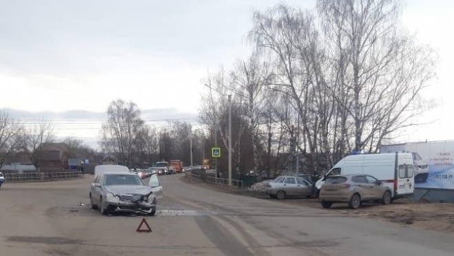 В ДТП в Волжске два водителя получили травмы