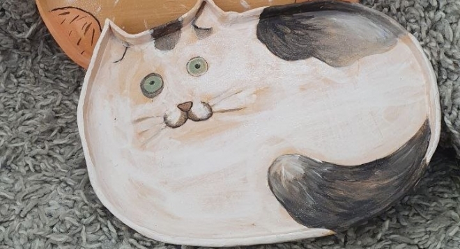 Тарелочка «Кот»