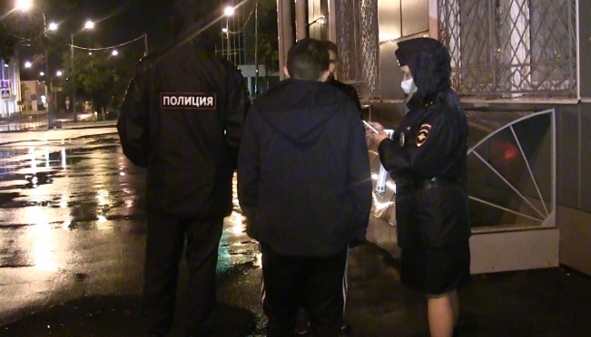 В Марий Эл прошёл полицейский рейд «Дети в ночном городе»