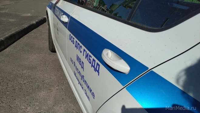 В Медведево «УАЗ Патриот» на пешеходном переходе сбил подростка на велосипеде