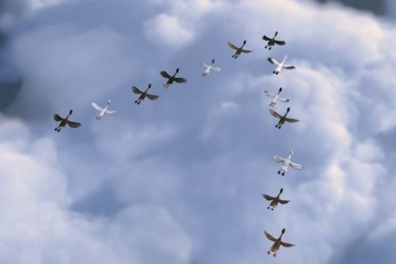 Папа-мама Гусь