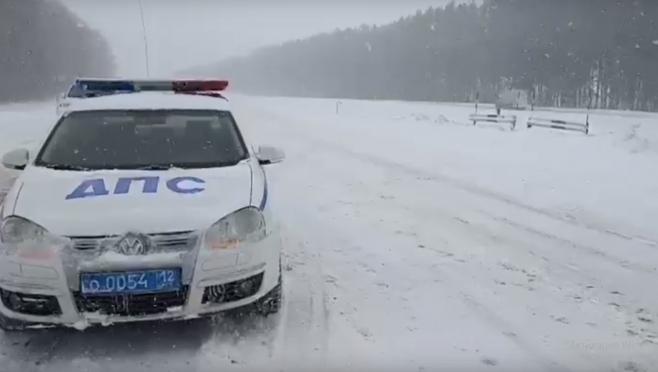 С приходом снегопада в Йошкар-Оле произошло четыре ДТП