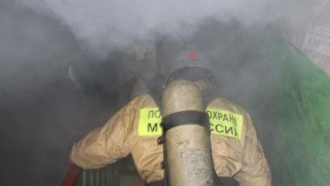 На улице Анциферова в Йошкар-Оле от пожара пострадал многоквартирный дом