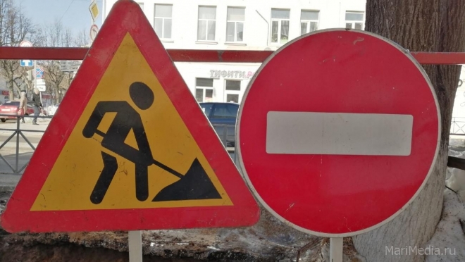 Улицу Советскую перекрыли ещё в одном месте