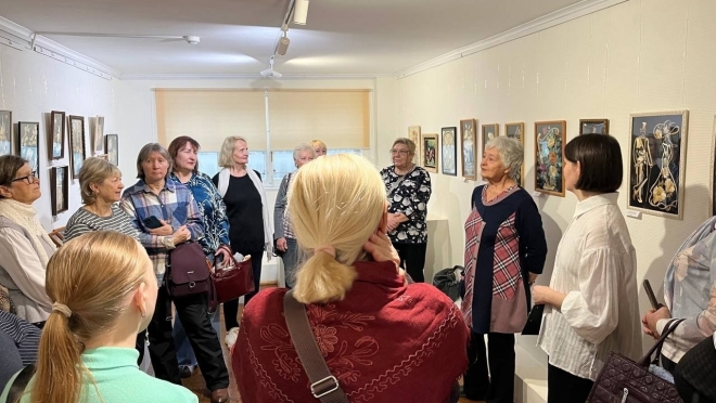 Марийская мастерица и её ученики представили на выставке работы из соломки