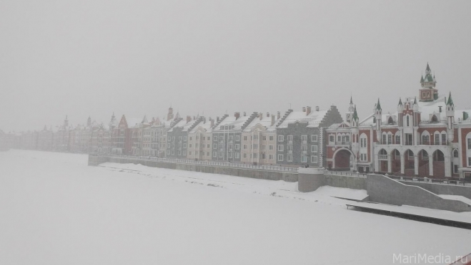 Метель и сильный ветер не спешат покидать Марий Эл