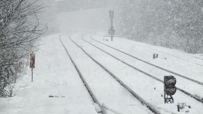 ГЖД работает в усиленном режиме в связи с надвигающимся циклоном «Ольга»