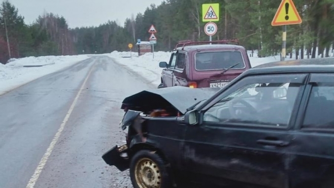 В Килемарском районе водитель «Нивы» устроил ДТП