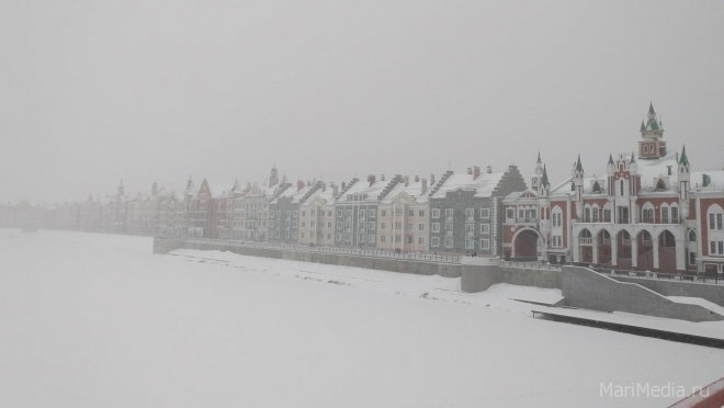 В Марий Эл бушует метель