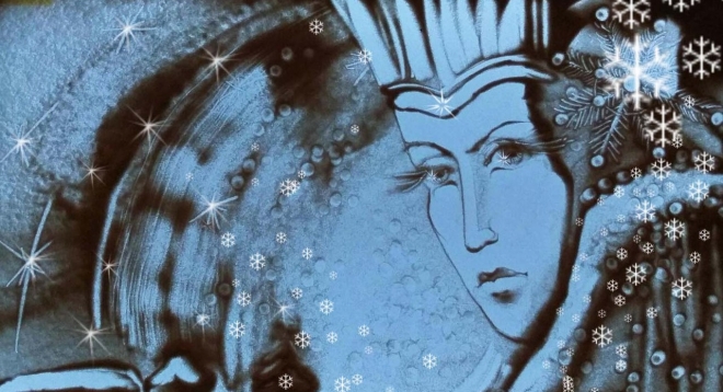 Песочное шоу "Снежная Королева"