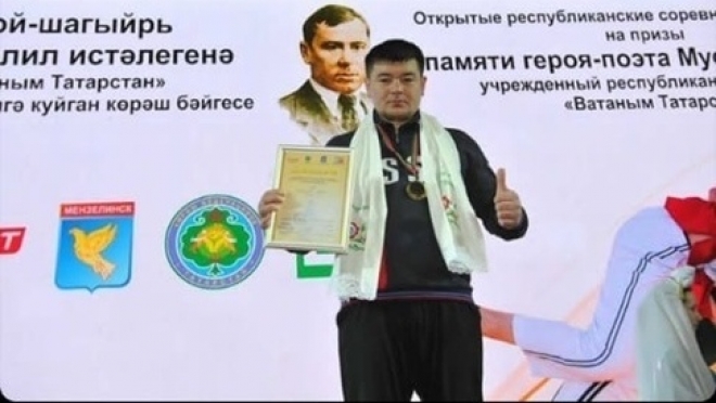 Муса Галлямов вновь поднялся на высшую ступень пьедестала почёта