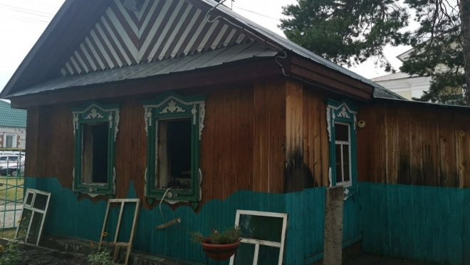 Во время патруля в Звенигово росгвардейцы обнаружили пожар на территории одного из храмов