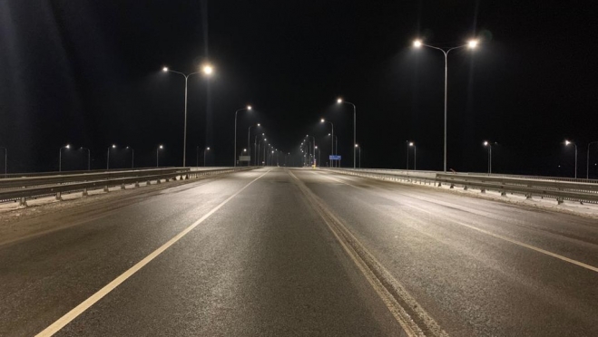 На четырёх участках автодороги А-295 в Марий Эл установят линии электроосвещения