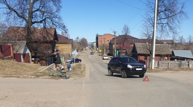 В Марий Эл юный велосипедист и питбайкер попали в ДТП