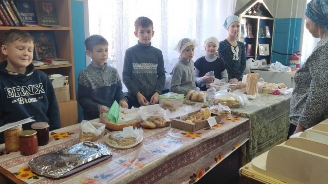 В храме посёлка Советский провели ярмарку