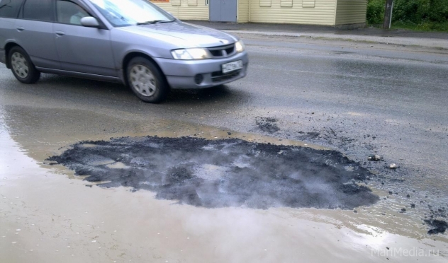 В посёлке Нолька в следующем году отремонтируют участок центральной дороги