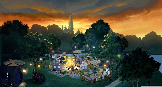 Медвежонок Бамси и Замок Разбойников