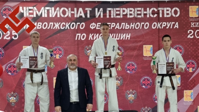 Шесть комплектов медалей забрали каратисты  Марий Эл на соревнованиях ПФО