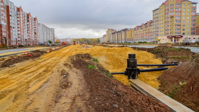 В Марий Эл застройщик забросил строительство рекреационной зоны по улице Чернякова