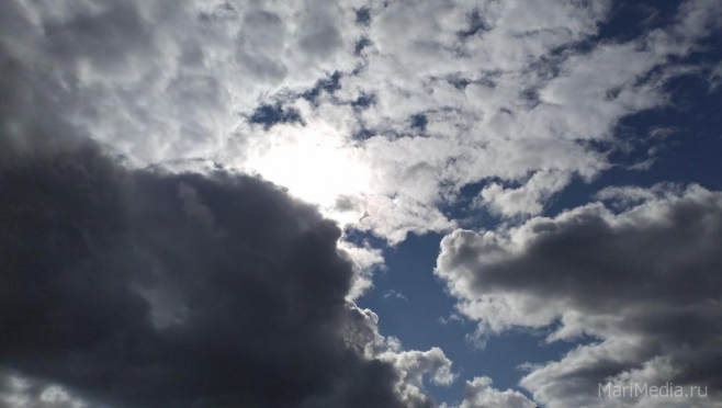 Небо юга и центральной части России остаётся закрытым