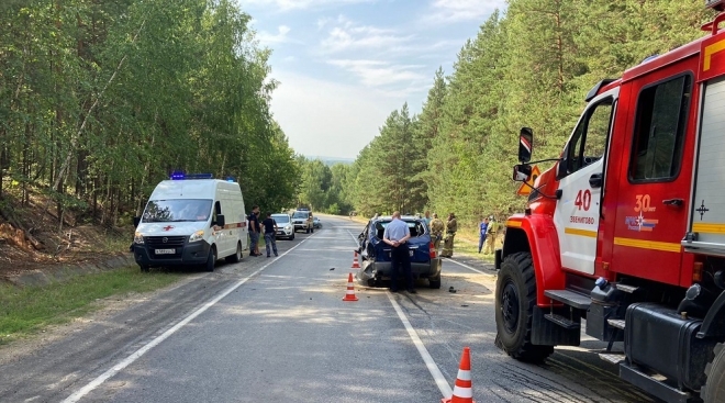 В ДТП на 5 км автодороги «Звенигово – Помары» погибли два человека