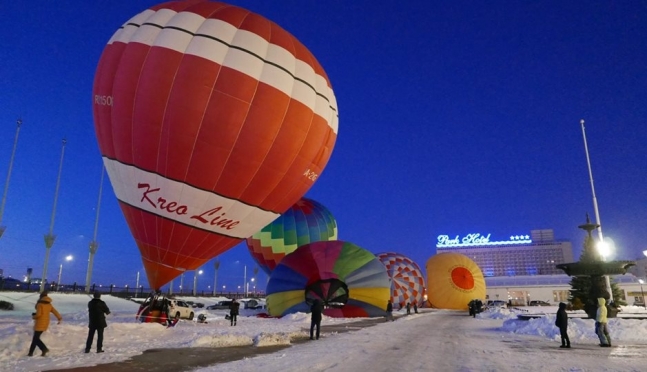 Пилот из Йошкар-Олы принимает участие в гонке тепловых аэростатов на дальность