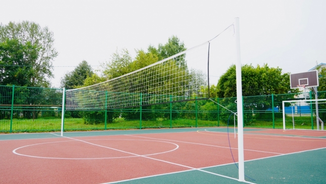 В посёлке Новый в Марий Эл открыли спортплощадку