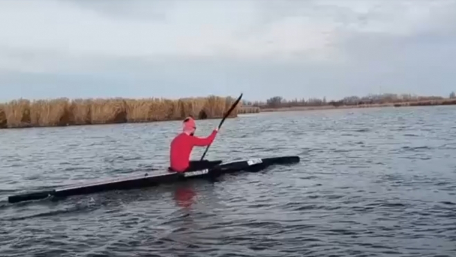 Известный байдарочник из Марий Эл тренируется на сборах в Краснодаре