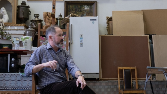 Марийский художник представит работы из мастерской на Кремлёвской