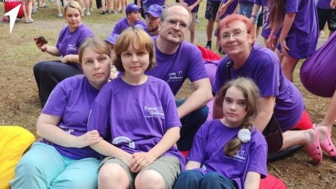 Семья Киртаевых представляет Марий Эл на летнем слёте «Родные-Любимые»