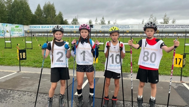 Юные биатлонисты Марий Эл борются за медали на Первенстве ПФО по биатлону