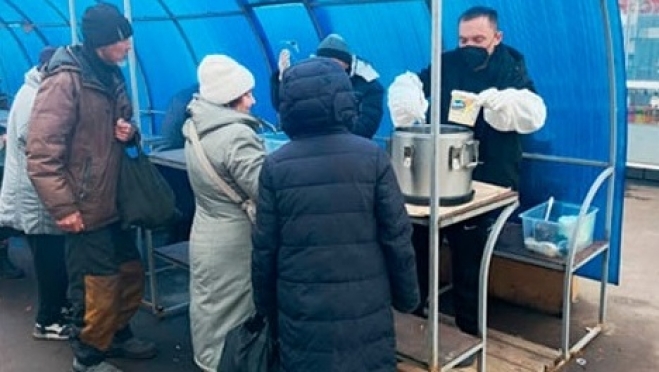 Бездомных будут кормить горячими обедами до весны в Йошкар-Оле