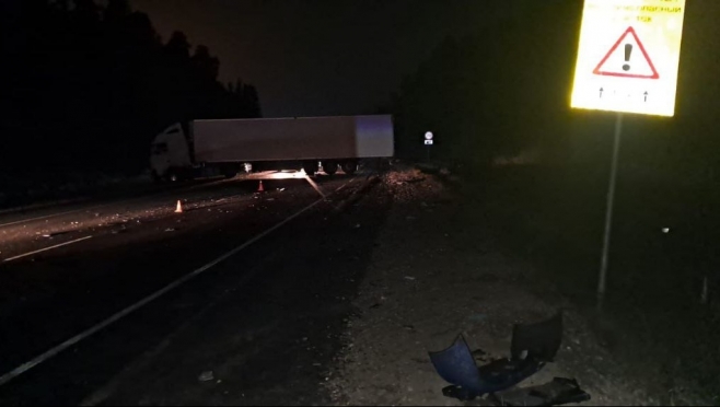 В Марий Эл на трассе «Вятка» в ДТП погиб водитель Lada Kalina