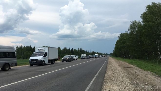 Вечером перекроют объездную дорогу и Кокшайский тракт