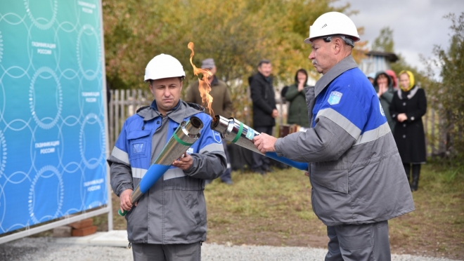 Три деревни в Куженерском районе подключены к газовым сетям