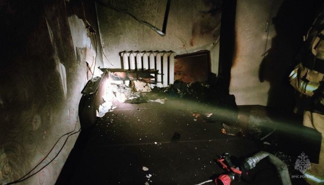 Прокуратура выясняет, почему во время ночного пожара в Сернуре дети находились дома без взрослых