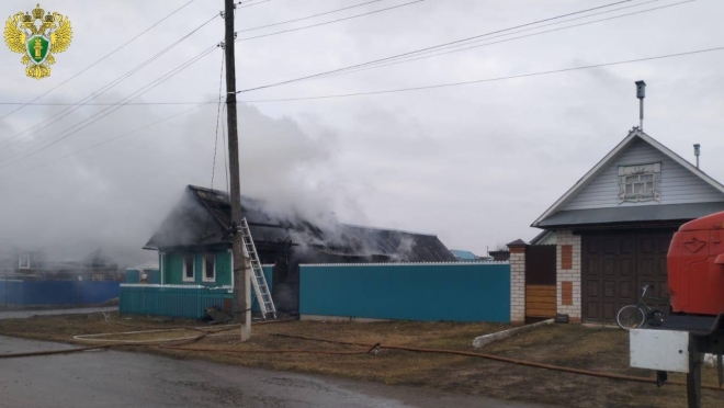 В Параньгинском районе в хирургическое отделение была госпитализирована женщина, пострадавшая на пожаре