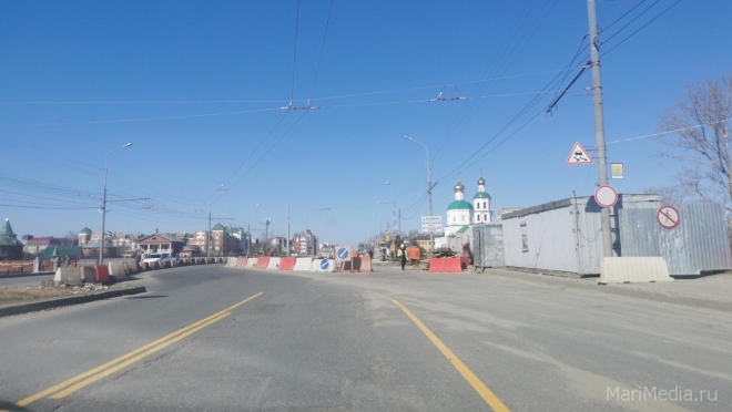 Озвучены сроки ремонта проезжей части Царьградского проспекта в Йошкар-Оле