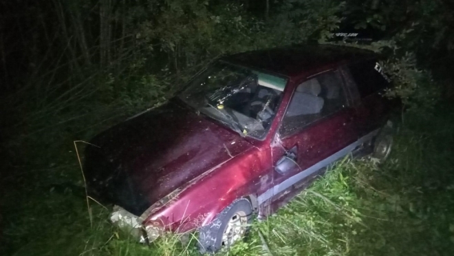 В Медведевском районе нетрезвый водитель опрокинул в кювет «ВАЗ-2113»