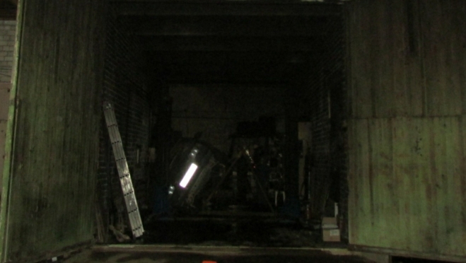 В Йошкар-Оле в гаражном боксе горела «девятка»