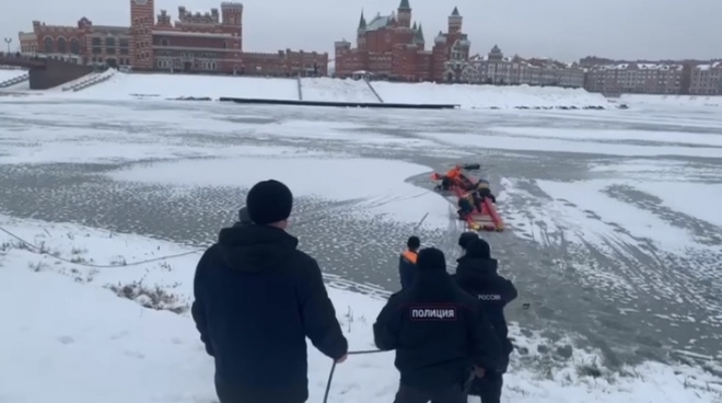 В Йошкар-Оле рыбак дважды провалился под лёд на Малой Кокшаге