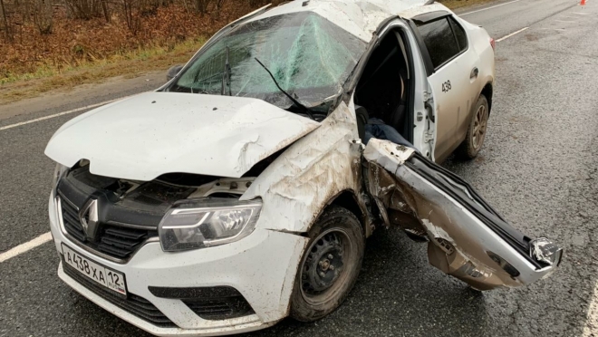 На трассе в Марий Эл погиб 26-летний водитель Renault