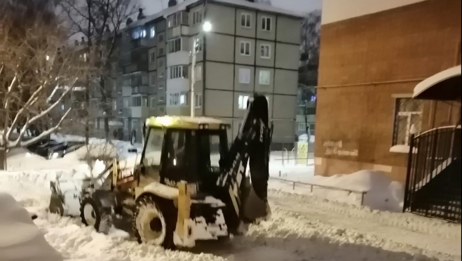 300 КамАЗов снега вывезли из Йошкар-Олы за минувшие сутки