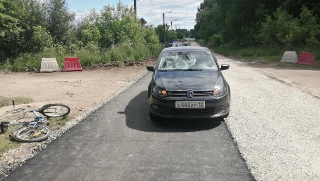 В Марий Эл в один день пострадали два велосипедиста