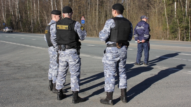 В Марий Эл на Казанском тракте были арестованы четыре автомобиля