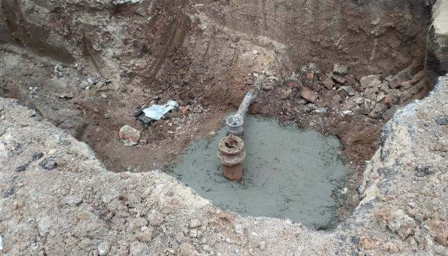 В посёлке Новый Торъял произошла авария на водопроводе