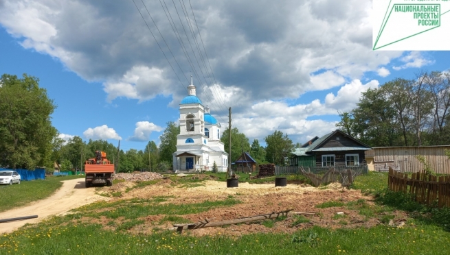 Новые сети водоснабжения в Моркинском районе строят с опережением графика
