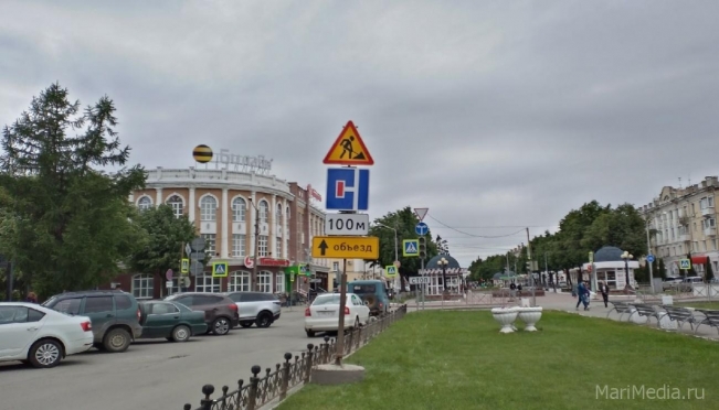 Участок улицы Вознесенской перекрыли на месяц