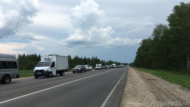 В Марий Эл сегодня перекроют две трассы