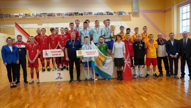 Сборная Марий Эл выиграла серебро Кубка России по мини-футболу